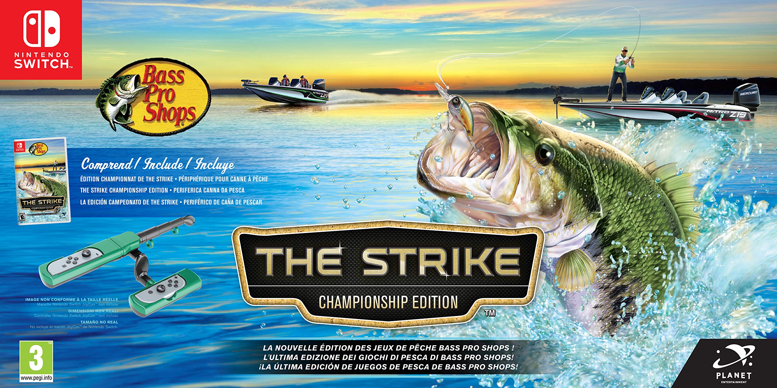Bass Pro Shops The Strike - Championship Edition - NINTENDO SWITCH - PAL ESP - Nuevo Bass Pro Shops The Strike - Championship Edition - NINTENDO SWITCH - PAL ESP - Nuevo